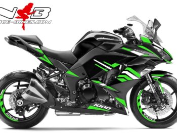 Z1000SX limegreen für schwarze Maschine