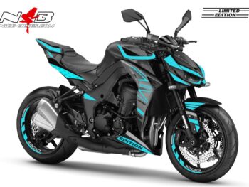 Z1000 schwarz / hellblau 2019