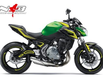 Z650 2019 neongelb für Maschine in limegreen