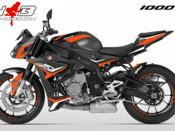 Dekorsatz S1000R EDITION orange/weiß für Catalanograue Maschine 2018-