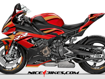 S1000RR EDITION schwarz/gold für Racingred Maschine 2019