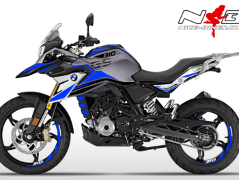 G310GS Dekorsatz blau auf schwarzer Machine 2019/20