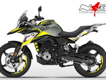 G310GS Dekorsatz gelb auf schwarzer Machine 2019/20