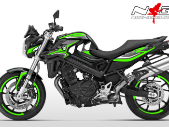 F800R Dekorsatz limegreen auf schwarzer Maschine 2019/20