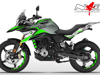 G310GS Dekorsatz limegreen auf schwarzer Machine 2019/20