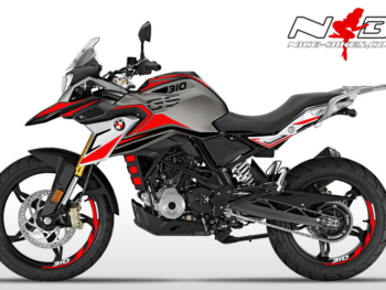 G310GS Dekorsatz rot auf schwarzer Machine 2019/20