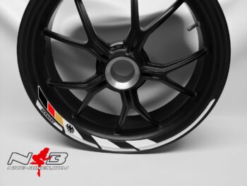 Motorrad Foliendesigns und Dekore - Shop - xSPEED Germany Bundesadler Poseidon Felgendekor Germany/Bundesadler